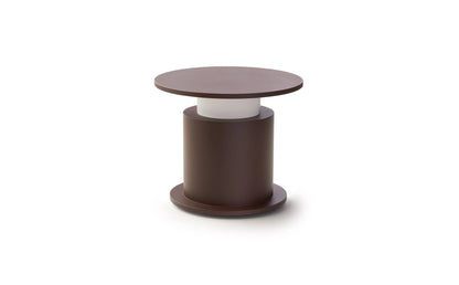 Lampe portable sans fil w241 Faro marron chocolat — vue catalogue — design David Chipperfield Wästberg | Antifer