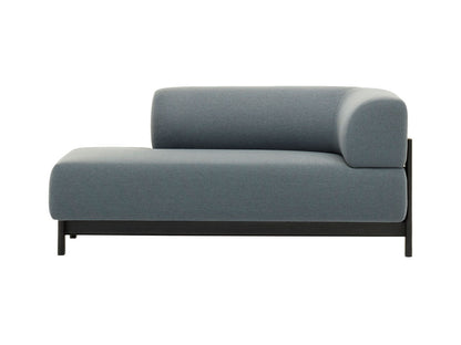 Méridienne Elephant droite en châtaignier massif et tissu, Christian Haas pour Karimoku New Standard — vue studio n°1 | Antifer