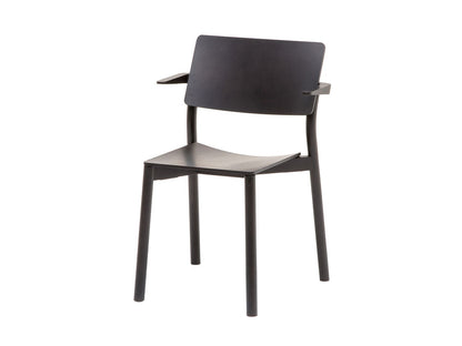 Fauteuil Panorama en bois massif, Geckeler Michels pour Karimoku New Standard — vue studio n°1 | Antifer