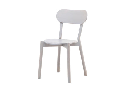 Chaise Castor Plus en chêne massif, BIG-GAME pour Karimoku New Standard — vue studio n°2 | Antifer