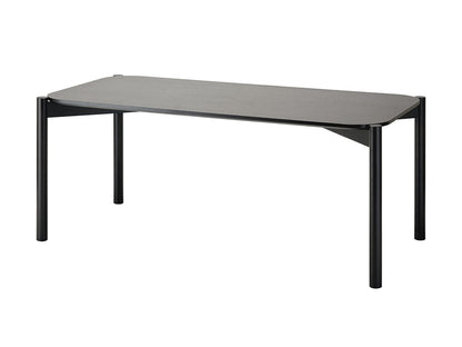 Table Castor 180 en chêne massif, BIG-GAME pour Karimoku New Standard — vue studio n°2 | Antifer