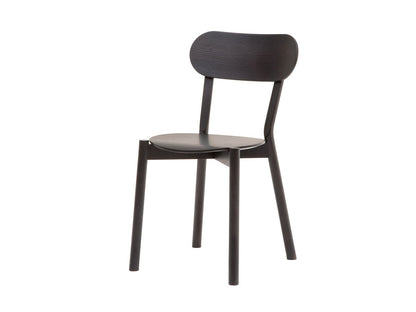 Chaise Castor Plus en chêne massif, BIG-GAME pour Karimoku New Standard — vue studio n°3 | Antifer