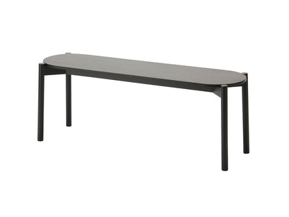 Banc de table Castor en chêne massif, BIG-GAME pour Karimoku New Standard — vue studio n°3 | Antifer