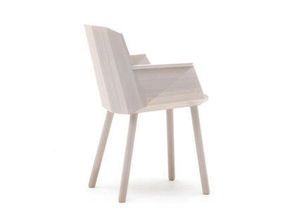 Fauteuil Colour Wood en bois teinté, Scholten & Baijings pour Karimoku New Standard — vue studio n°6 | Antifer