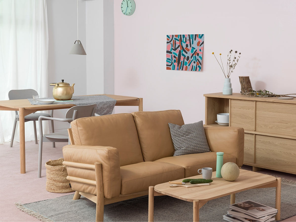 Chaise Castor Plus en chêne massif, BIG-GAME pour Karimoku New Standard — vue studio n°8 | Antifer