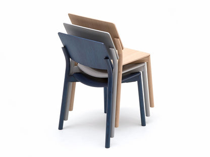 Fauteuil Panorama en bois massif, Geckeler Michels pour Karimoku New Standard — vue studio n°8 | Antifer