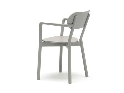 Fauteuil Castor Armchair Plus en chêne massif, BIG-GAME pour Karimoku New Standard — vue studio n°11 | Antifer