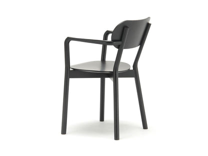 Fauteuil Castor Armchair Plus en chêne massif, BIG-GAME pour Karimoku New Standard — vue studio n°12 | Antifer
