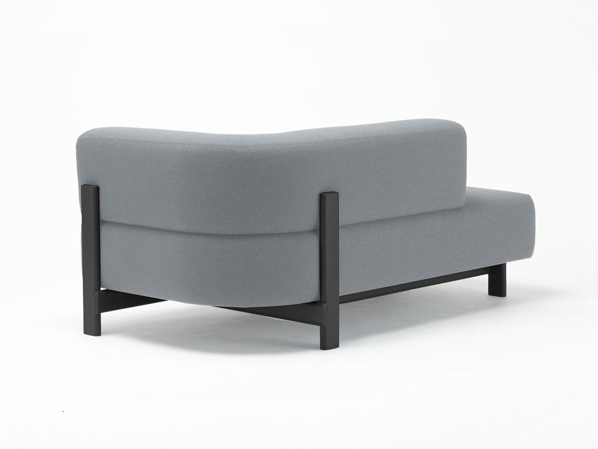 Méridienne Elephant droite en châtaignier massif et tissu, Christian Haas pour Karimoku New Standard — vue studio n°12 | Antifer