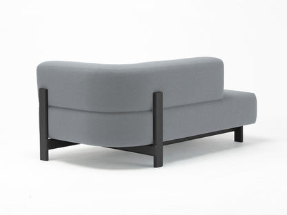 Méridienne Elephant droite en châtaignier massif et tissu, Christian Haas pour Karimoku New Standard — vue studio n°12 | Antifer