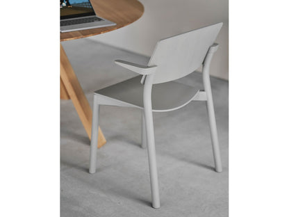 Fauteuil Panorama en bois massif, Geckeler Michels pour Karimoku New Standard — vue studio n°12 | Antifer