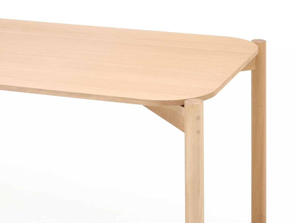 Table Castor 180 en chêne massif, BIG-GAME pour Karimoku New Standard — vue studio n°14 | Antifer