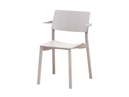 Fauteuil Panorama finition Grain Gray, Geckeler Michels pour Karimoku New Standard — vue studio n°39 | Antifer