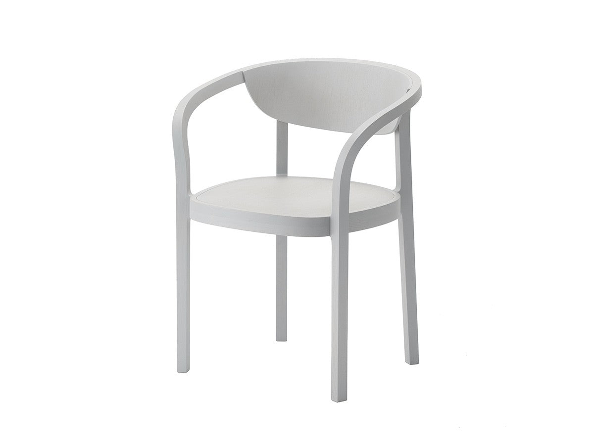 Chaise Chesa gris clair, Jörg Boner pour Karimoku New Standard — vue studio n°21 | Antifer