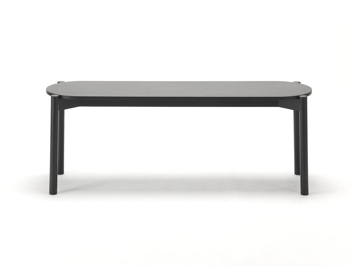 Banc de table Castor noir, BIG-GAME — vue studio de face n°28 | Antifer