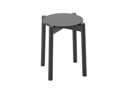 Tabouret Castor Plus gris anthracite, BIG-GAME pour Karimoku New Standard — vue studio n°3 | Antifer