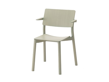 Fauteuil Panorama finition Gray Green, Geckeler Michels pour Karimoku New Standard — vue studio n°41 | Antifer