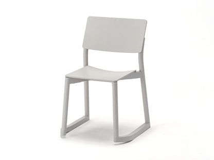 Chaise Panorama à patins en bois massif, Geckeler Michels pour Karimoku New Standard — vue studio n°23 | Antifer