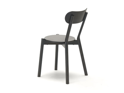 Chaise Castor noire, BIG-GAME — vue studio de profil arrière n°38 | Antifer