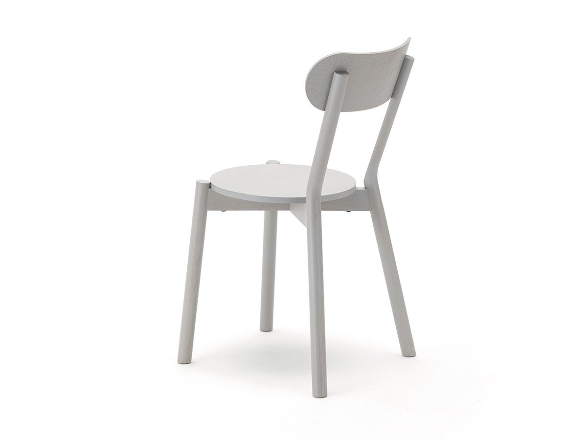 Chaise Castor grise, BIG-GAME — vue studio de trois quarts arrière n°42 | Antifer