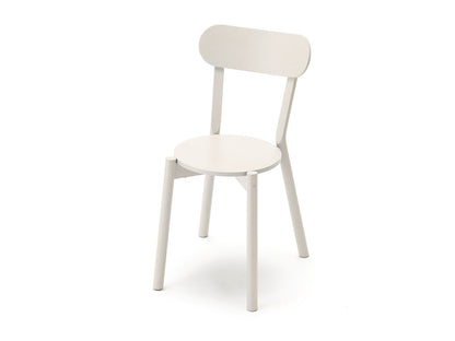 Chaise Castor blanche, BIG-GAME — vue studio de trois quarts n°43 | Antifer