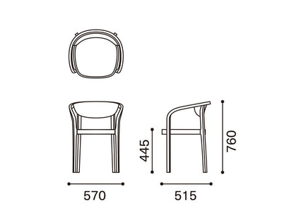 Chesa Chair — Karimoku New Standard
