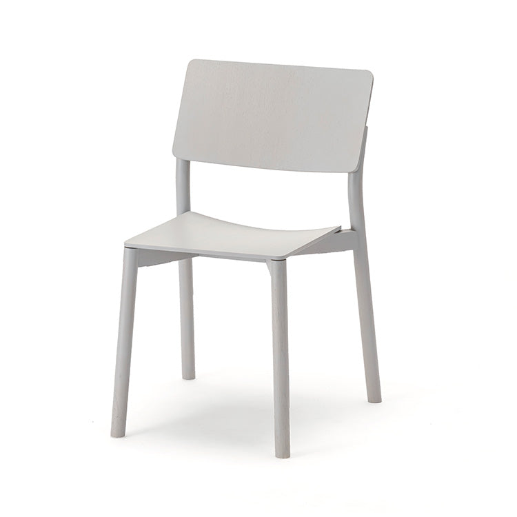 Chaise Panorama finition Grain Gray, Geckeler Michels pour Karimoku New Standard — vue studio n°2 | Antifer