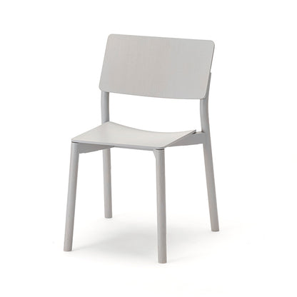 Chaise Panorama finition Grain Gray, Geckeler Michels pour Karimoku New Standard — vue studio n°2 | Antifer