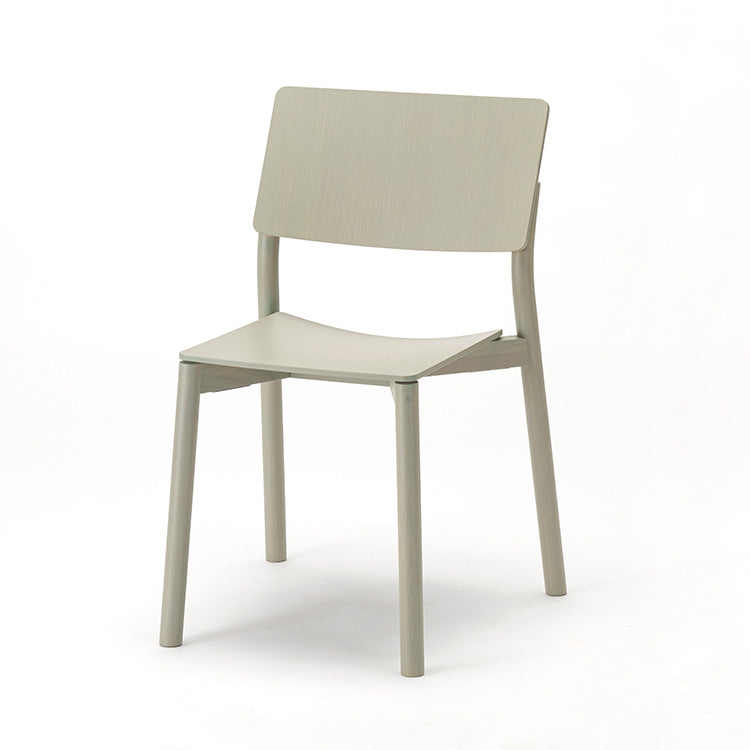 Chaise Panorama finition Grey Green, Geckeler Michels pour Karimoku New Standard — vue studio n°4 | Antifer