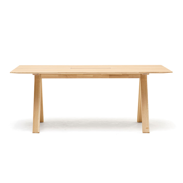 Bureau Spectrum ST 190 en chêne finition Pure Oak, Geckeler Michels pour Karimoku New Standard — vue studio n°14 | Antifer