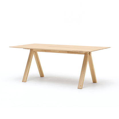 Bureau Spectrum ST 190 en chêne finition Pure Oak, Geckeler Michels pour Karimoku New Standard — vue studio n°15 | Antifer