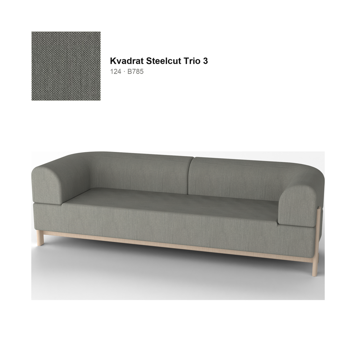 Elephant Sofa 3 places — Karimoku New Standard