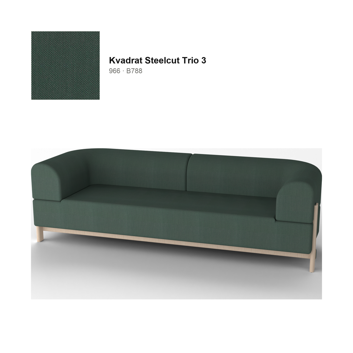 Elephant Sofa 3 places — Karimoku New Standard