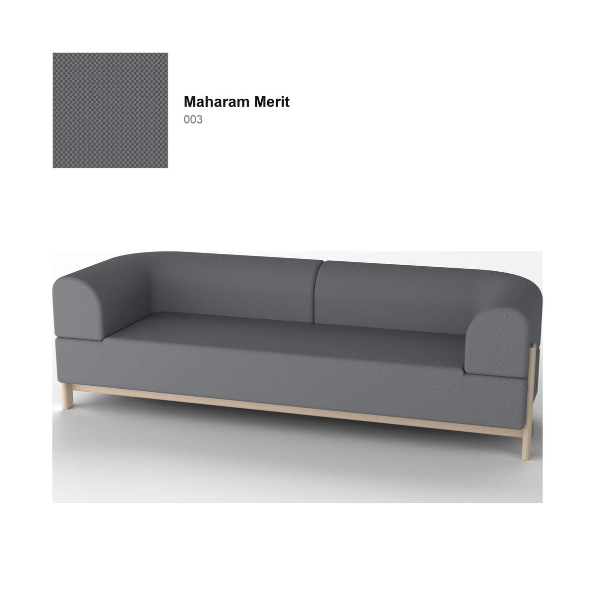 Elephant Sofa 3 places — Karimoku New Standard