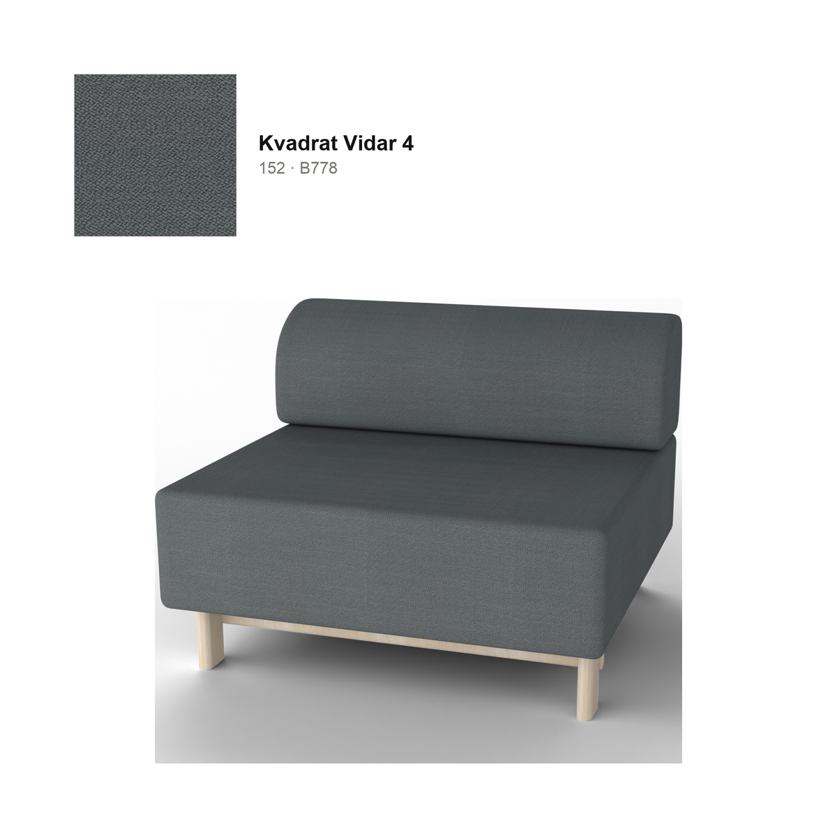 Elephant Sofa 1 place Bench — Karimoku New Standard