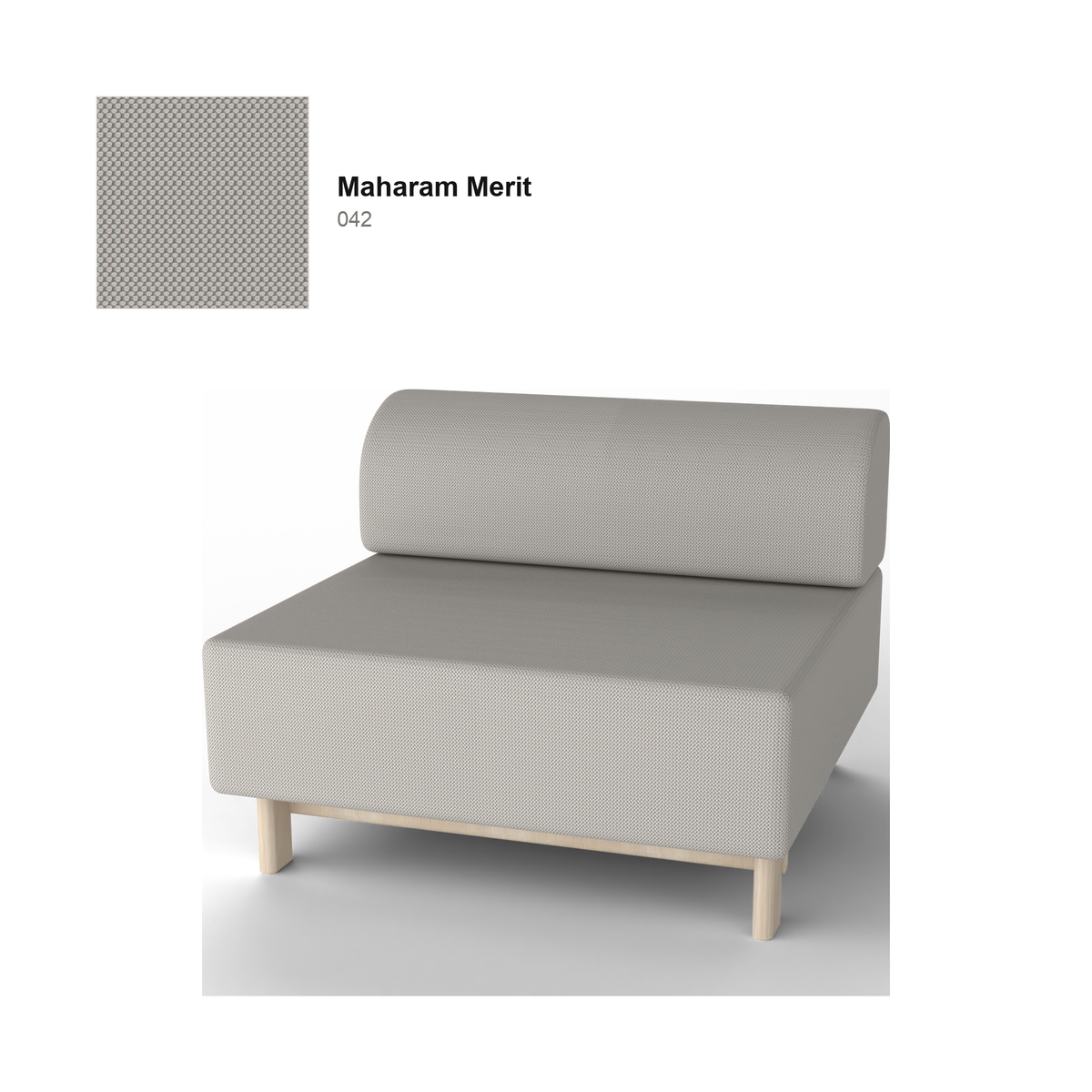 Elephant Sofa 1 place Bench — Karimoku New Standard