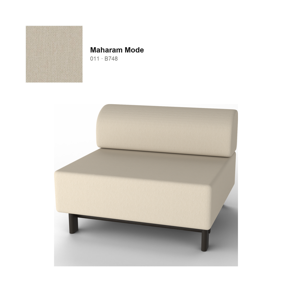 Elephant Sofa 1 place Bench — Karimoku New Standard