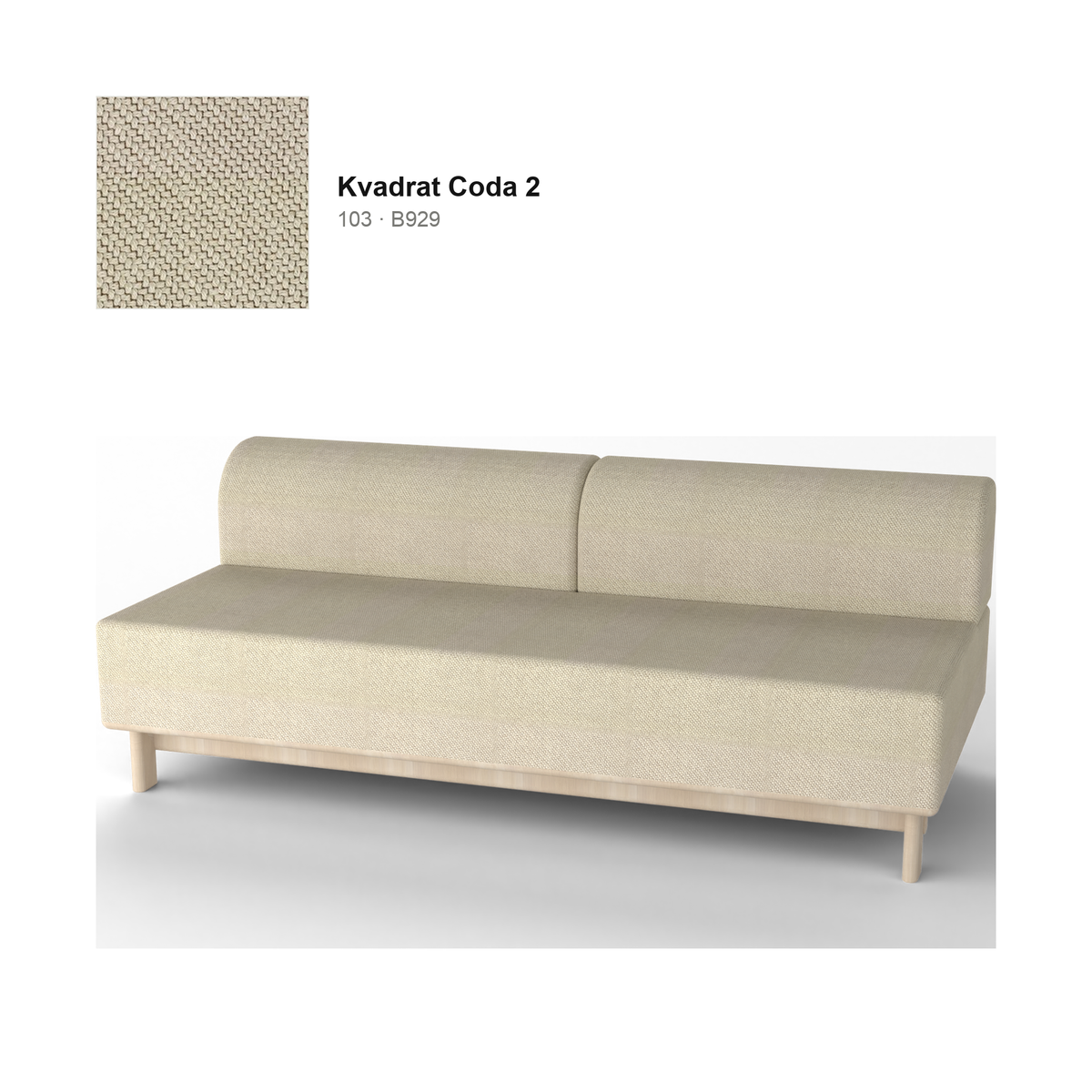 Elephant Sofa 3 places Bench — Karimoku New Standard