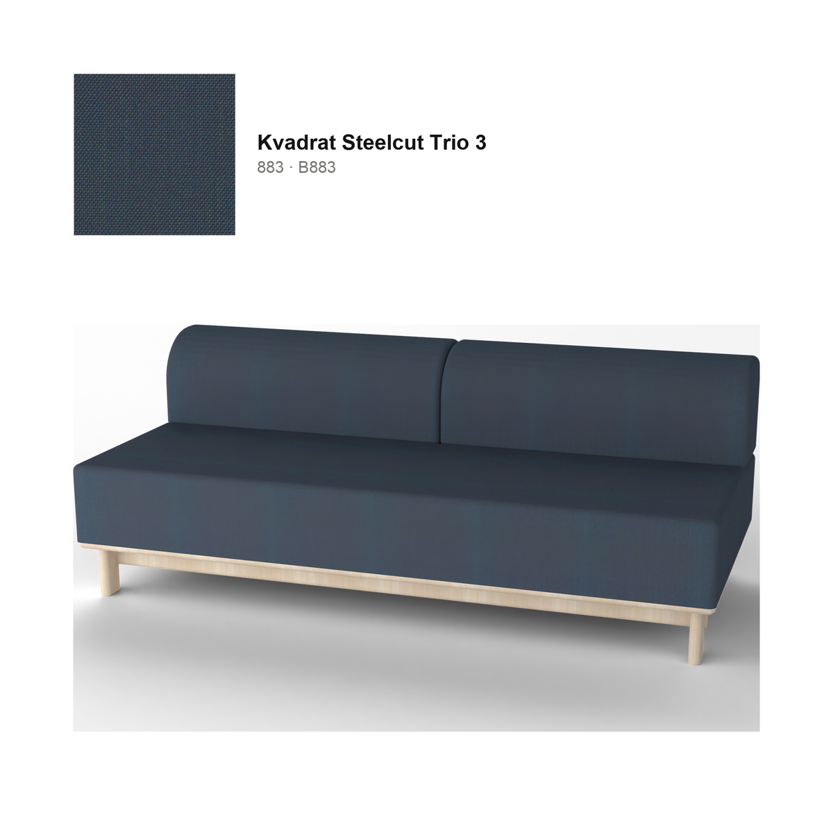 Elephant Sofa 3 places Bench — Karimoku New Standard