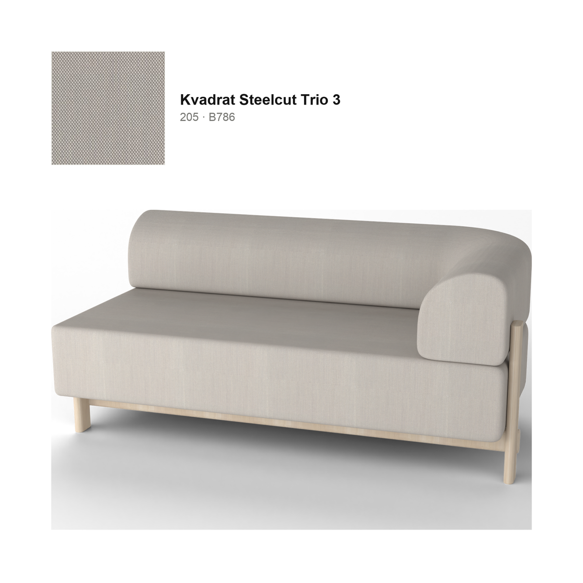 Elephant Sofa 2 places d'angle Gauche— Karimoku New Standard