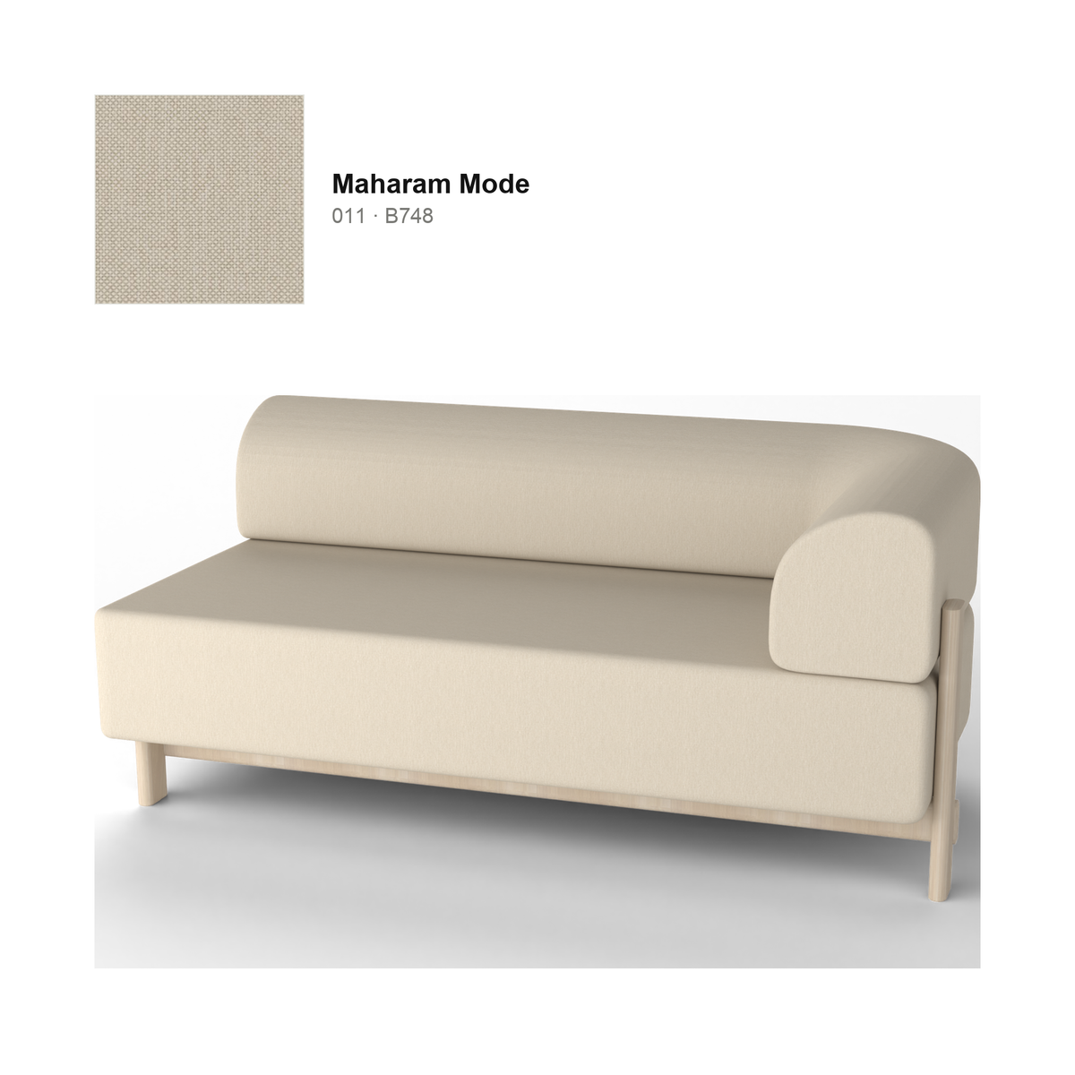 Elephant Sofa 2 places d'angle Gauche— Karimoku New Standard