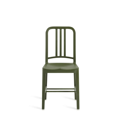 Emeco 111 Navy Chair in a terrace setting — recycled PET, outdoor design | Antifer