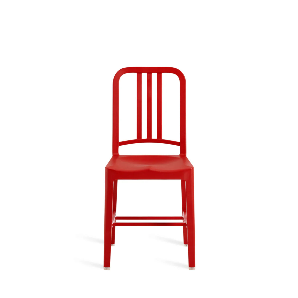 Emeco 111 Navy Chairs stacked — recycled PET, compact storage | Antifer