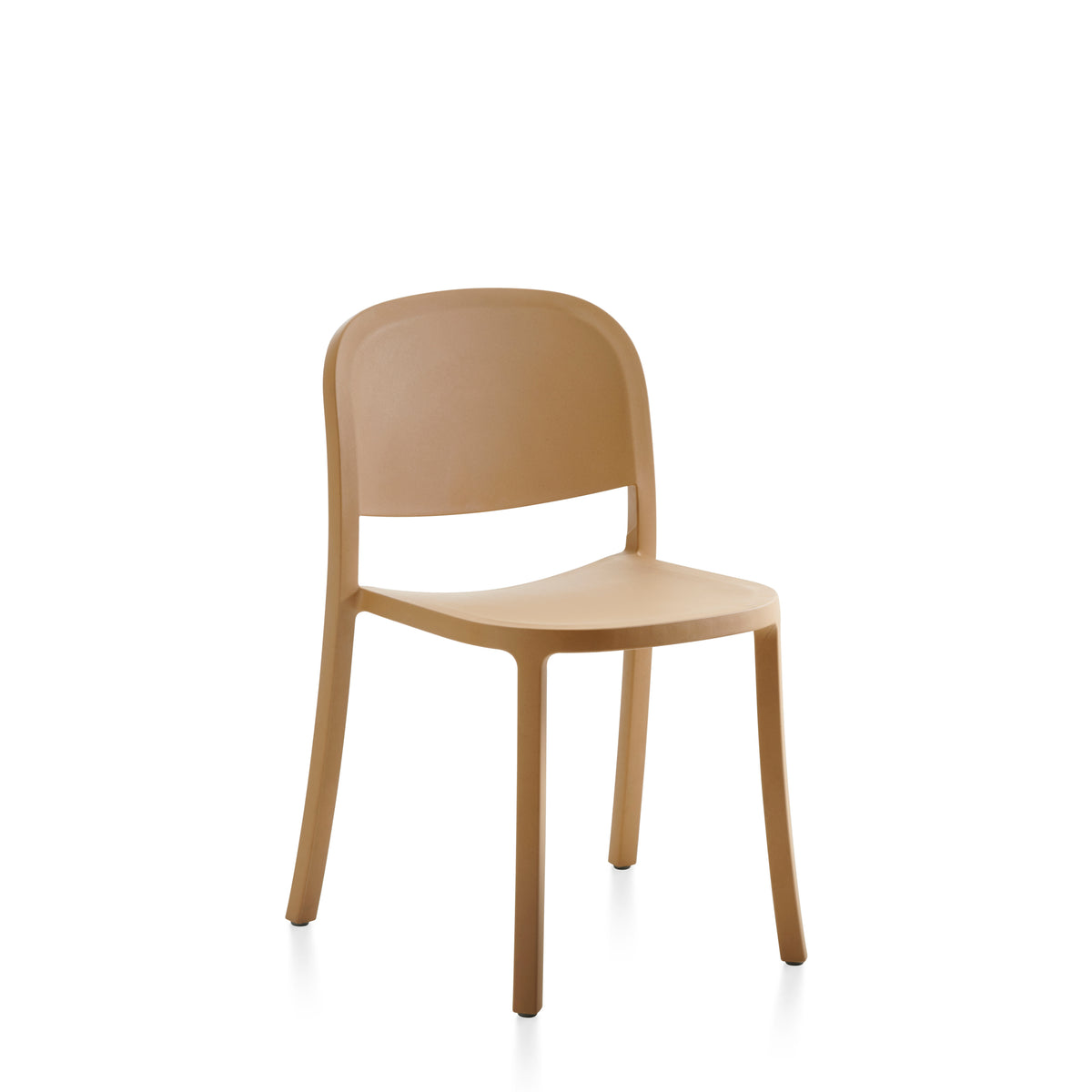 Chaise Emeco 1 Inch Reclaimed vue de dessous — détail structure — design Jasper Morrison | Antifer
