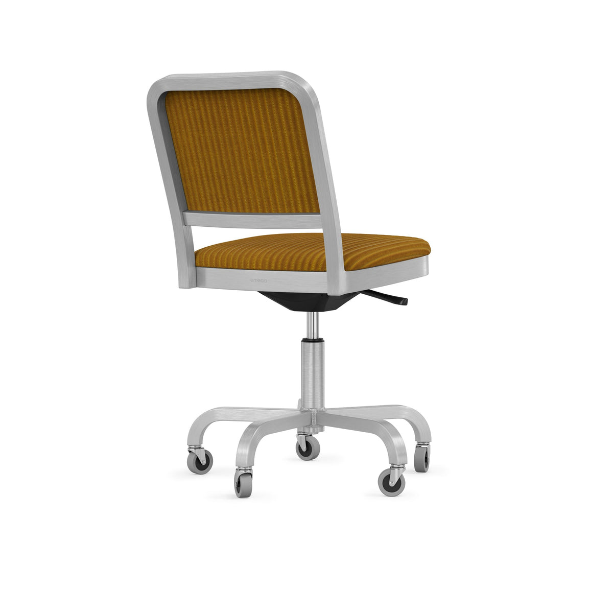 Navy Officer swivel chair — Kvadrat Phlox 443, profil