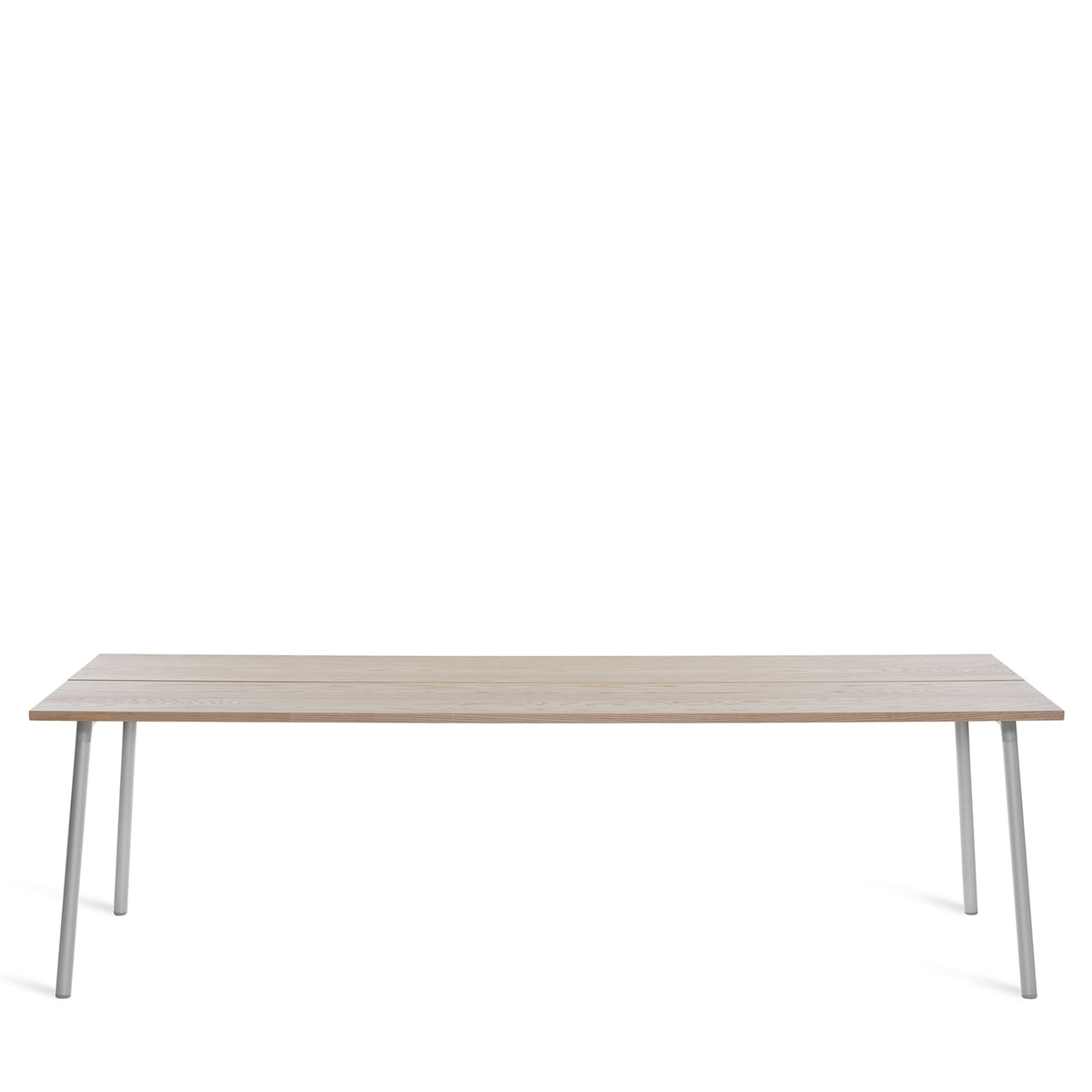 Table Emeco Run 244cm — Frêne, cadre aluminium