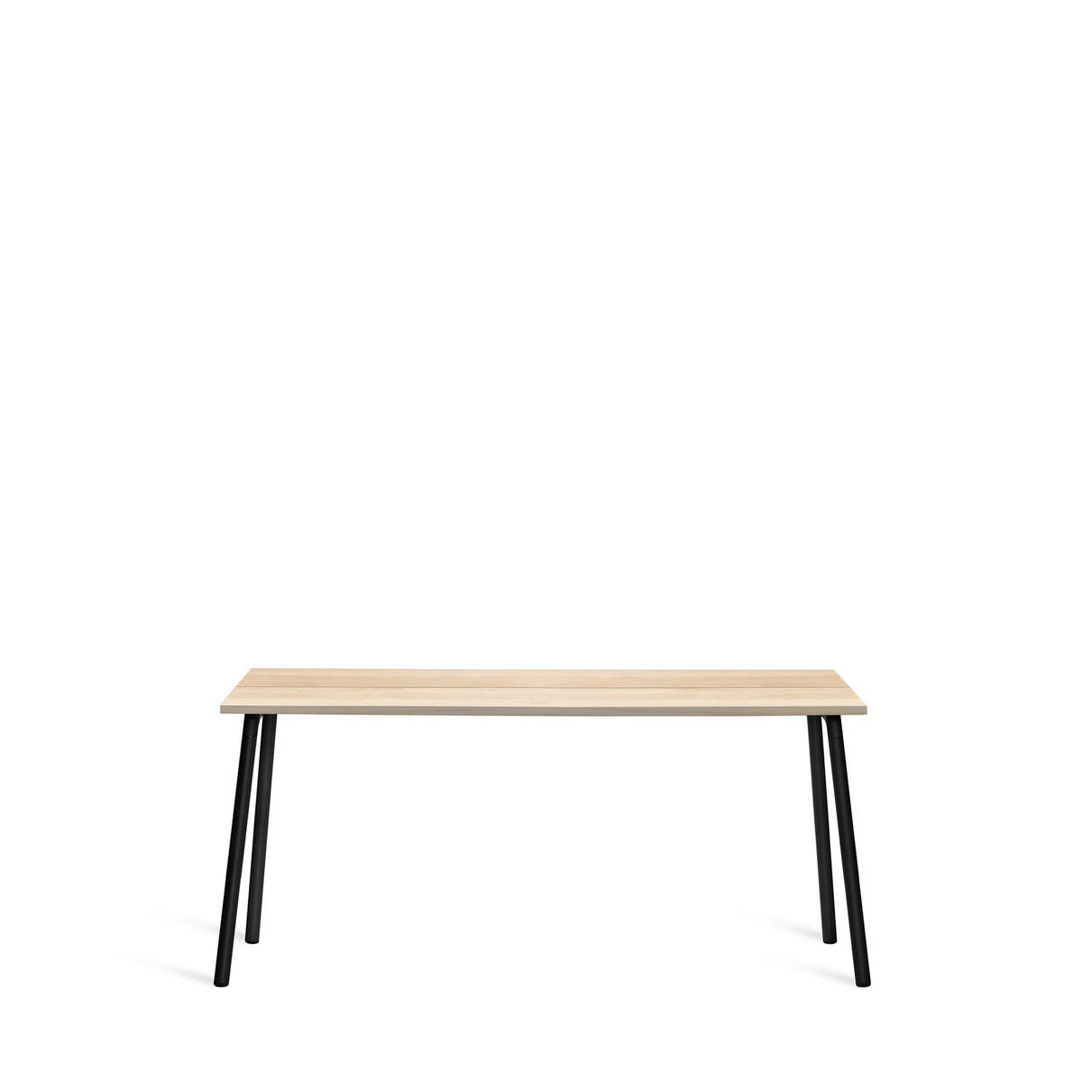 Run Side Table 168cm — Accoya, cadre noir