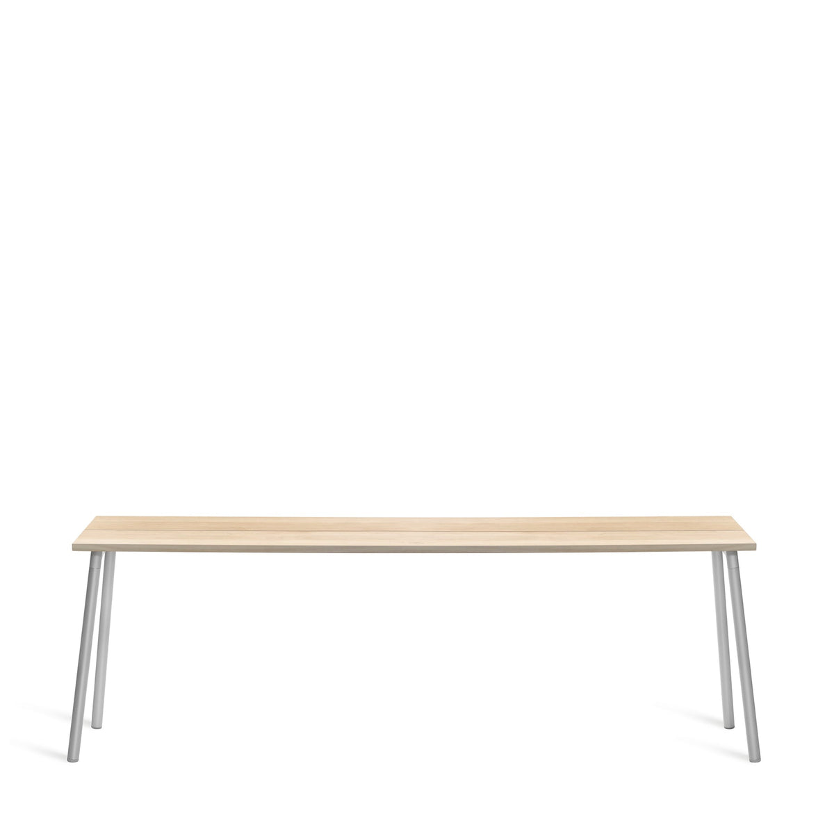 Run Side Table 229cm — Accoya, cadre aluminium
