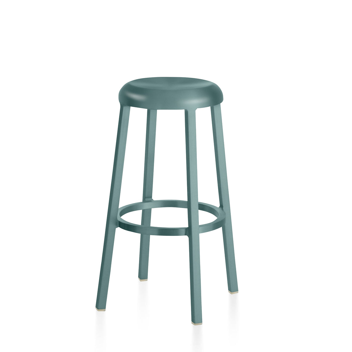 Tabouret Za bar 76 cm, bleu clair — Emeco | Antifer