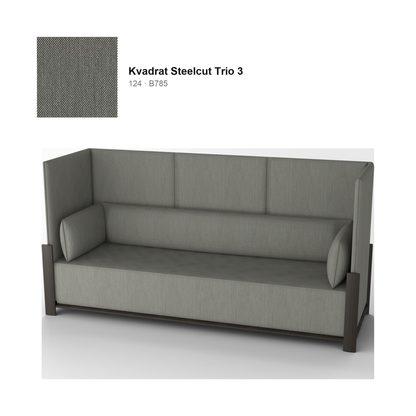 Fence3S|Chene noir|Kvadrat Steelcut Trio 3|124